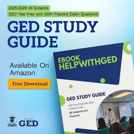 GED Study Guide 2025-2026 All Subjects: GED Test Prep with 500+ Practice Exam Questions
